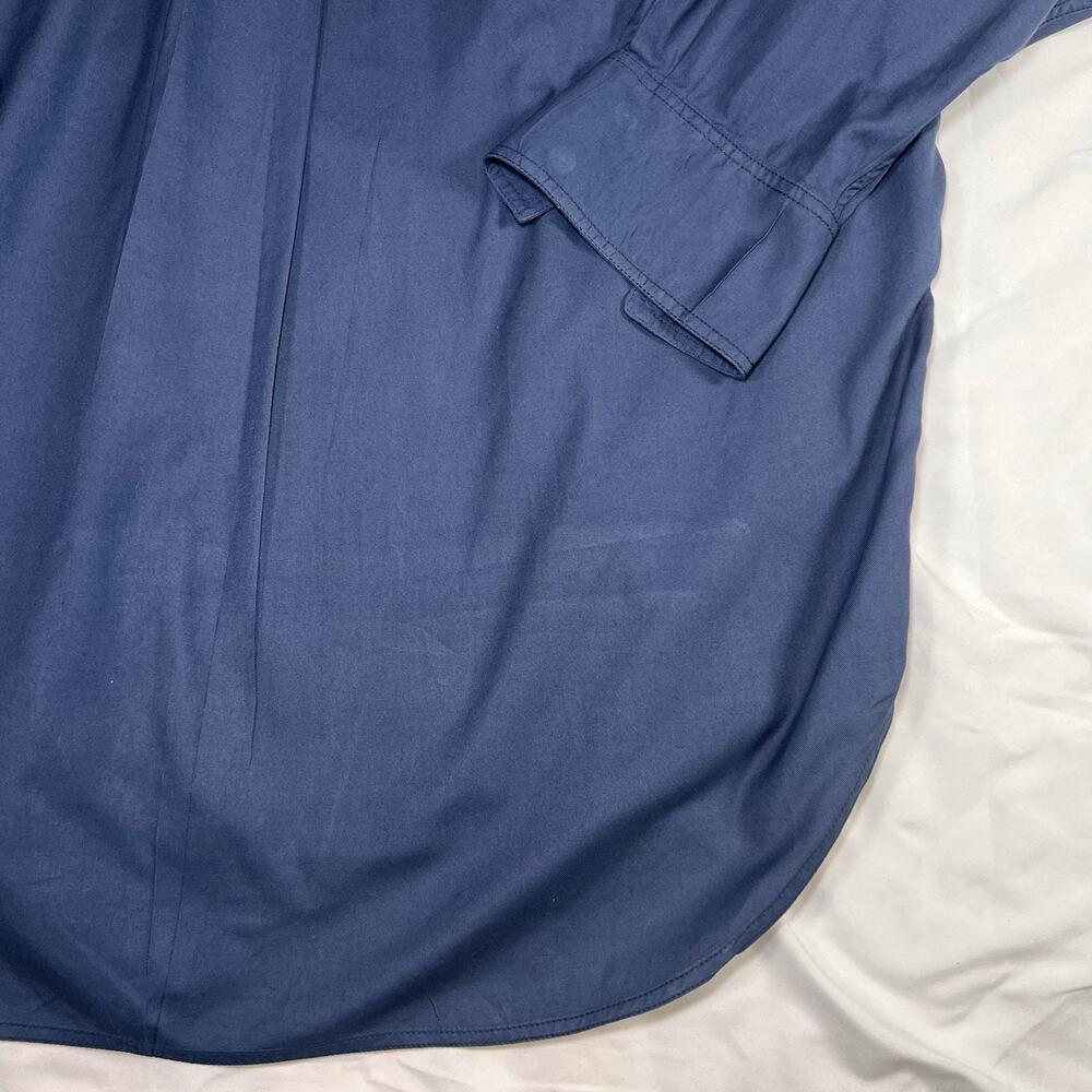 We The Free Shirt Men’s Size M Blue Button Down Long Sleeve 100% Cotton Preppy - Picture 11 of 12